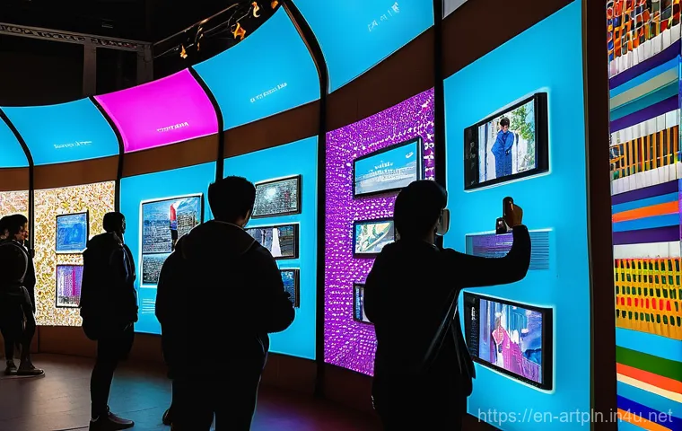 미술문화기획사의 글로벌 프로젝트 성공 사례 - **Prompt:** A vibrant, bustling outdoor art festival set in a modern, diverse city square. The scene...